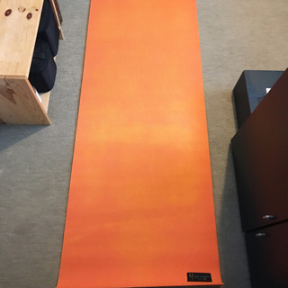 Yoga works ヨガマット オレンジの画像