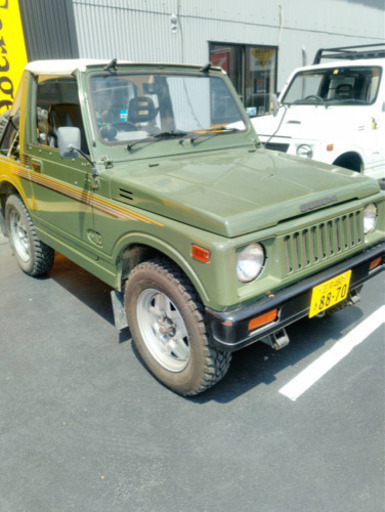 SJ30ジムニー 幌 サントップ (けん) 安城のジムニーの中古車｜ジモティー