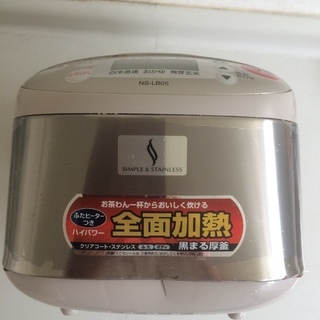 炊飯器　象印　３合炊き　動作確認済みの画像