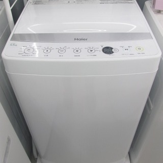 Haier JW-C55BE-W 2019年製 5.5kg 洗濯機 中古 NB348