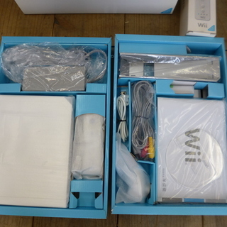 任天堂 Wii 本体 コントローラー2個 中古の画像