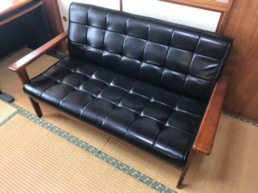 カリモク風チェア 2脚セット