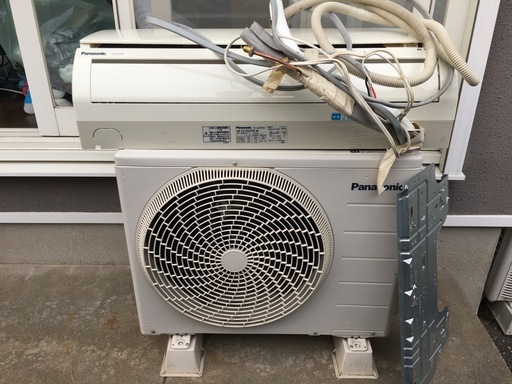 Panasonic エアコン 2012年製 2.2kw 6畳用 CS-222CFR-W 2012年製 リモコン有