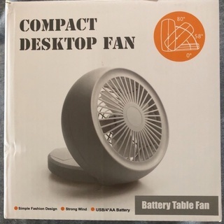 USB扇風機 卓上扇風機 2way給電