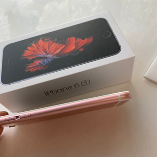 iPhone6s Rose Gold 64 GB Softbank アイフォーンの画像