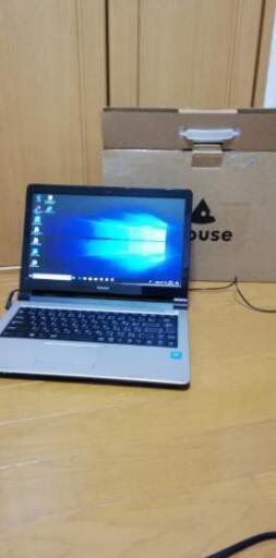【美品 薄型】マウスコンピューター 高速SSD搭載　メモリ8GB  Windows10　無線LAN　DVDドライブ搭載