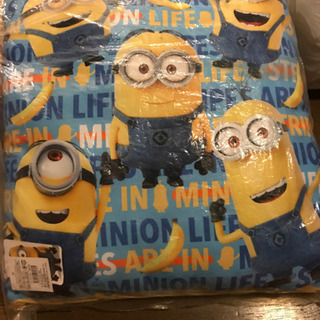 ミニオンクッションブルー