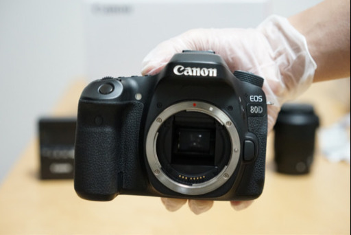 【最新カメラ】EOS80D ダブルズームキット + 高級レンズ + おまけ