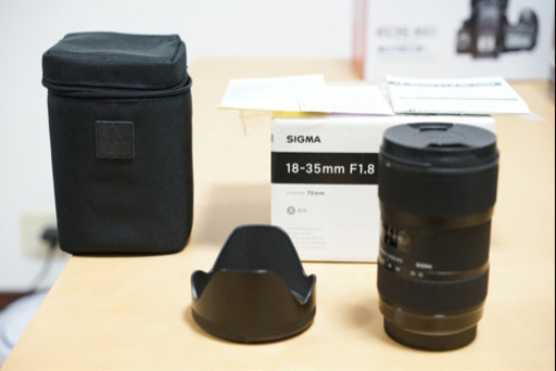 SIGMA 18 35 F1.8 キャノンEFマウント