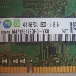 【送料無料】　ノートパソコン用　メモリー　SAMSNGのPC3L...