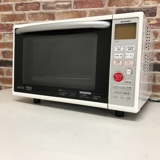 即日受渡可‍♀️ 900W SHARPオーブンレンジ ケーキも焼けます20L 5,000円
