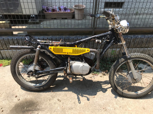 ヤマハ TY50 エンジン実働 書類あり