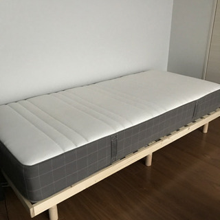 シングルベット マット付き