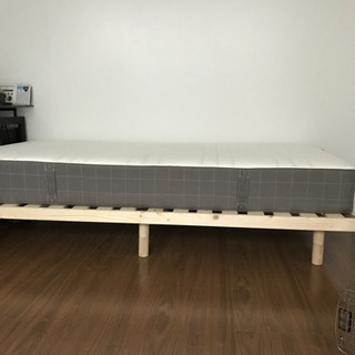 シングルベット マット付きの画像
