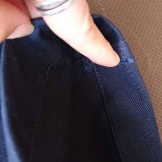 EDWIN C17 メンズ ストレート パンツ ネイビー 紺色の画像