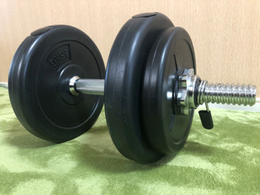 オシャレダンベル10kg 重さ調整可能！