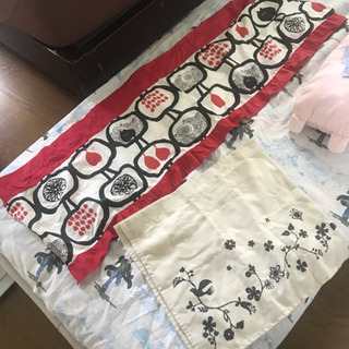キッチンカーテン、物隠しに