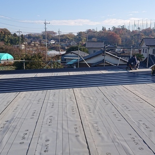 板金・外壁工事のお仕事です。の画像