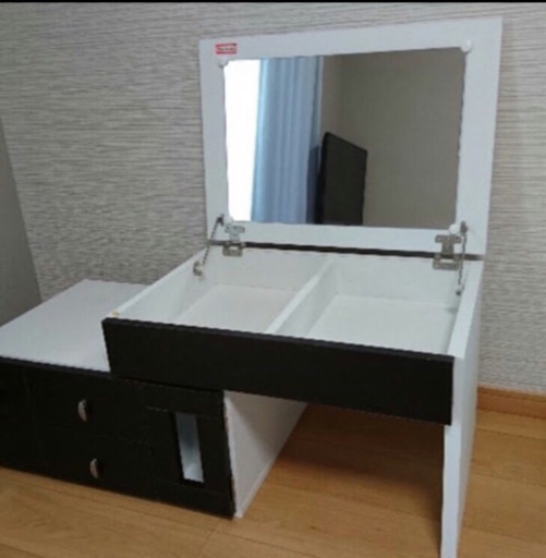 伸縮可能  ドレッサー 収納  ローテーブル  メイク台 写真追加済