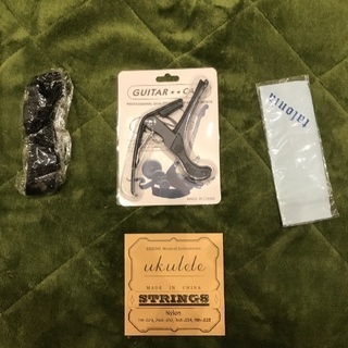 ウクレレ周辺グッズセット