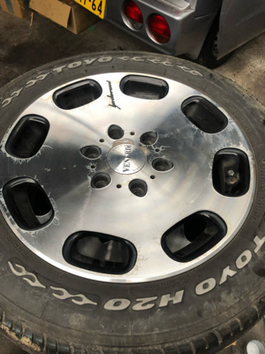 200系ハイエース 17インチアルミホイール  4本セット