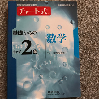 チャート式中学2年数学