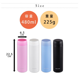 ステンレスマグボトル★たっぷり飲める480mlブルー★新品未使用