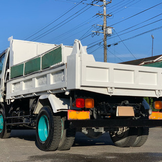 三菱ふそう ファイター ダンプ 車検付 エンジン好調 4tの画像