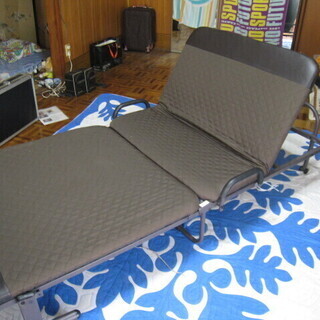 折り畳み5段式パイプシングルベッドの画像