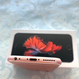 iPhone6s Rose Gold 64 GB Softbank アイフォーンの画像