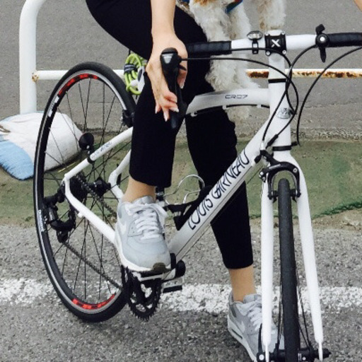 ルイガノ ロードバイク 白