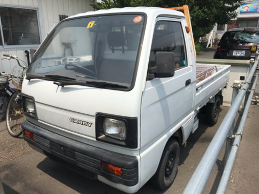 1年式 (1989年) キャリィトラック 軽トラ 走行18000キロ 実走行 ワン