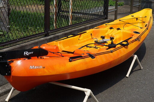 ライオットカヤック マコ１２ インパルスドライブ RIOT KAYAK MAKO12