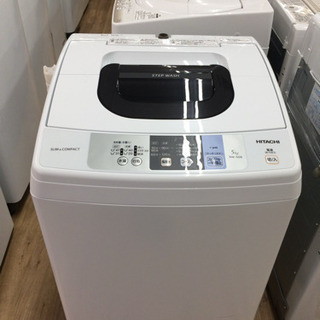 安心の1年間返金保証！HITACHI（ヒタチ）の全自動洗濯機です。