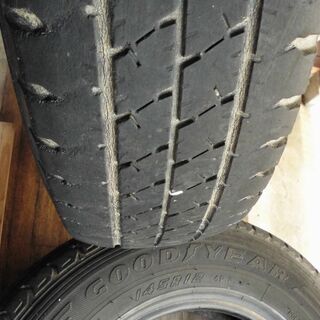 ●タイヤ グッドイヤー 145R12 2本の画像