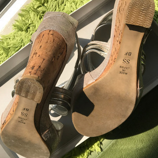 ダイアナ ヒール サンダル  SS 21、5 22 結婚式 パーティーの画像