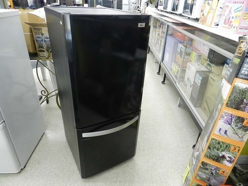 Haier 2ドア冷蔵庫 138L 2014年製 JR-NF140H ブラック/黒 ハイアール ☆ PayPay(ペイペイ)決済可能 ☆ 札幌市 北区 屯田
