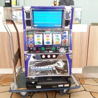 パチスロ実機　ＳパチスロガメラＫＨ　コイン不要機ボリューム調整付 パチスロ実機 SパチスロガメラKH コイン不要機ボリューム調整