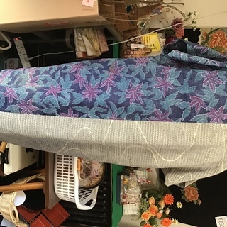 着物リメイク  手作り  👘  紬2種のゆったりチュニックの画像