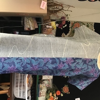 着物リメイク  手作り  👘  紬2種のゆったりチュニック