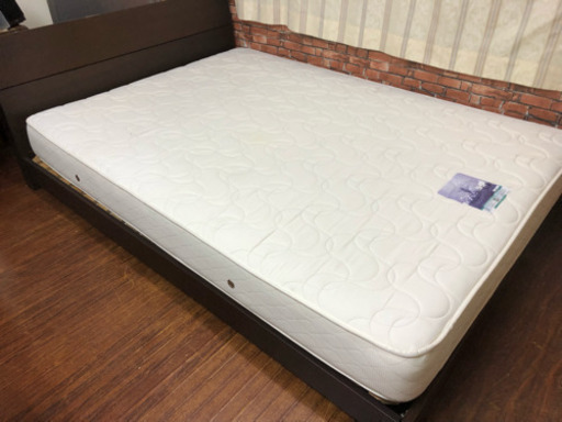 【送料無料】アスリープ ダブルサイズベッド マットレスセット