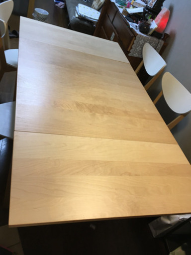IKEA 伸縮ダイニングセット 取引中！
