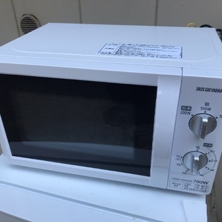単機能 電子レンジ アイリスオーヤマの画像