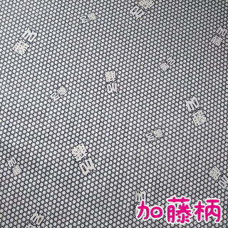 加藤柄和風布地1m200円