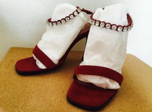 セルジオロッシ  サンダル ベロア  ３７