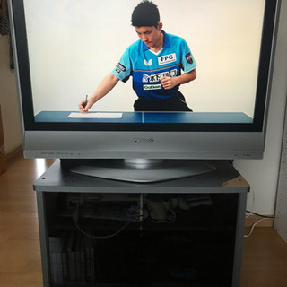 パナソニックPanasonic32型テレビ TV中古 テレビ台付 引取り希望！の画像