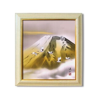 伊藤渓山8125色紙額