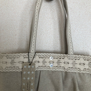 美品  ナチュラル トートバックの画像