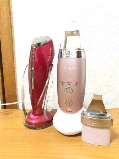 定価７万位美品美顔器 超音波 モイスト EMS ２点セット