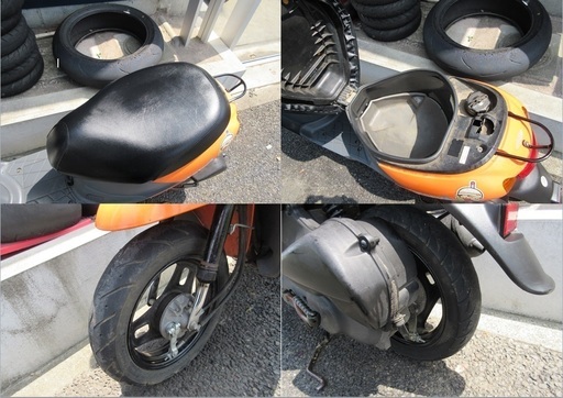 埼玉川口発！スズキ　レッツ４　オレンジ　４サイクル　即引渡し可能